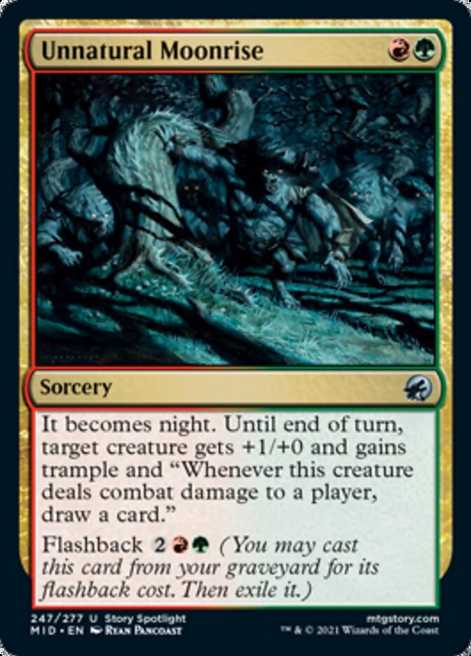 Unnatural Moonrise [Innistrad: Midnight Hunt] | Cracking-Singles