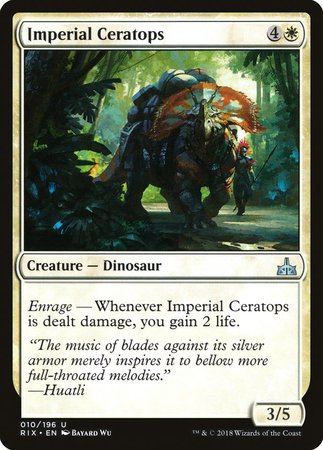 Imperial Ceratops [Rivals of Ixalan] | Cracking-Singles