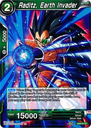 Raditz, Earth Invader [SD9-02] | Cracking-Singles