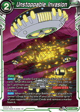 Unstoppable Invasion (Common) [BT13-088] | Cracking-Singles