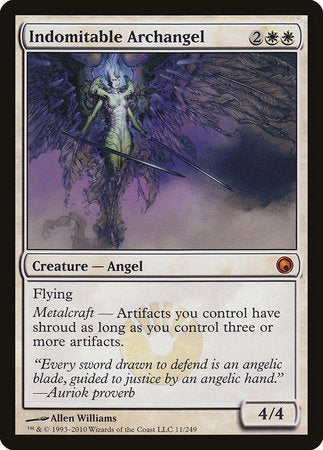 Indomitable Archangel [Scars of Mirrodin] | Cracking-Singles