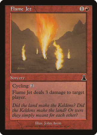 Flame Jet [Urza's Destiny] | Cracking-Singles