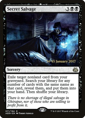 Secret Salvage [Aether Revolt Prerelease Promos] | Cracking-Singles