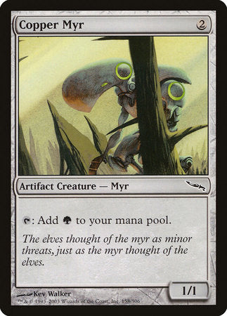 Copper Myr [Mirrodin] | Cracking-Singles