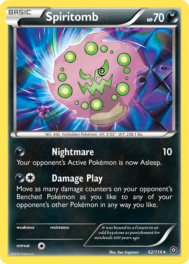 Spiritomb (62/114) [XY: Steam Siege] | Cracking-Singles