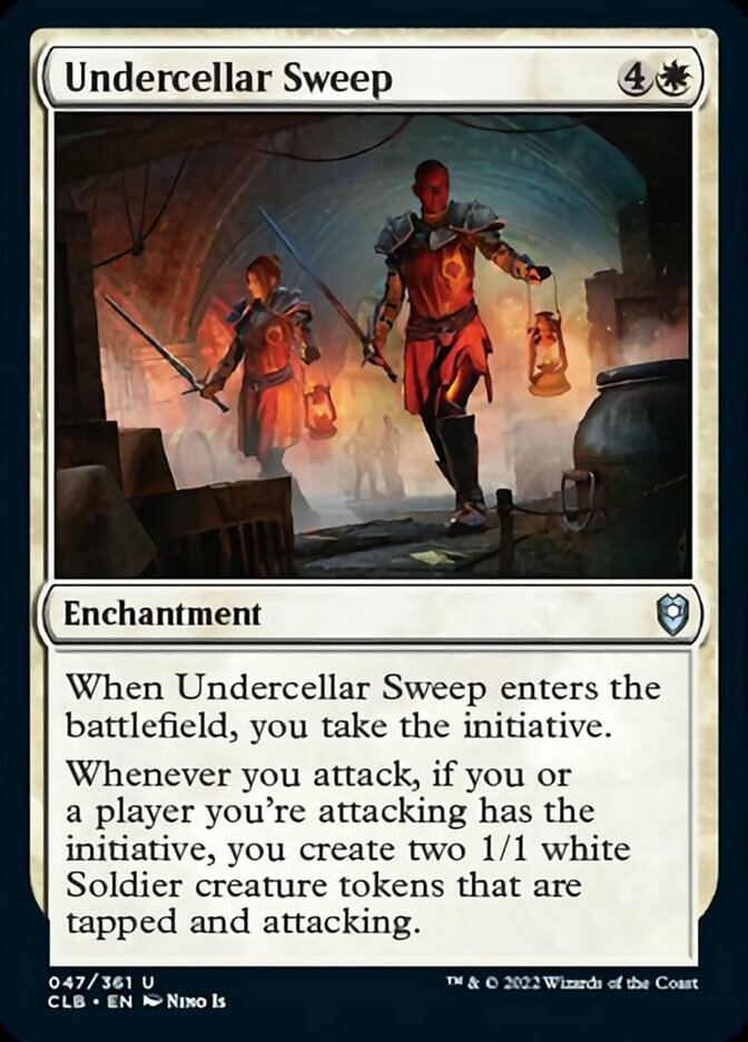 Undercellar Sweep [Commander Legends: Battle for Baldur's Gate] | Cracking-Singles