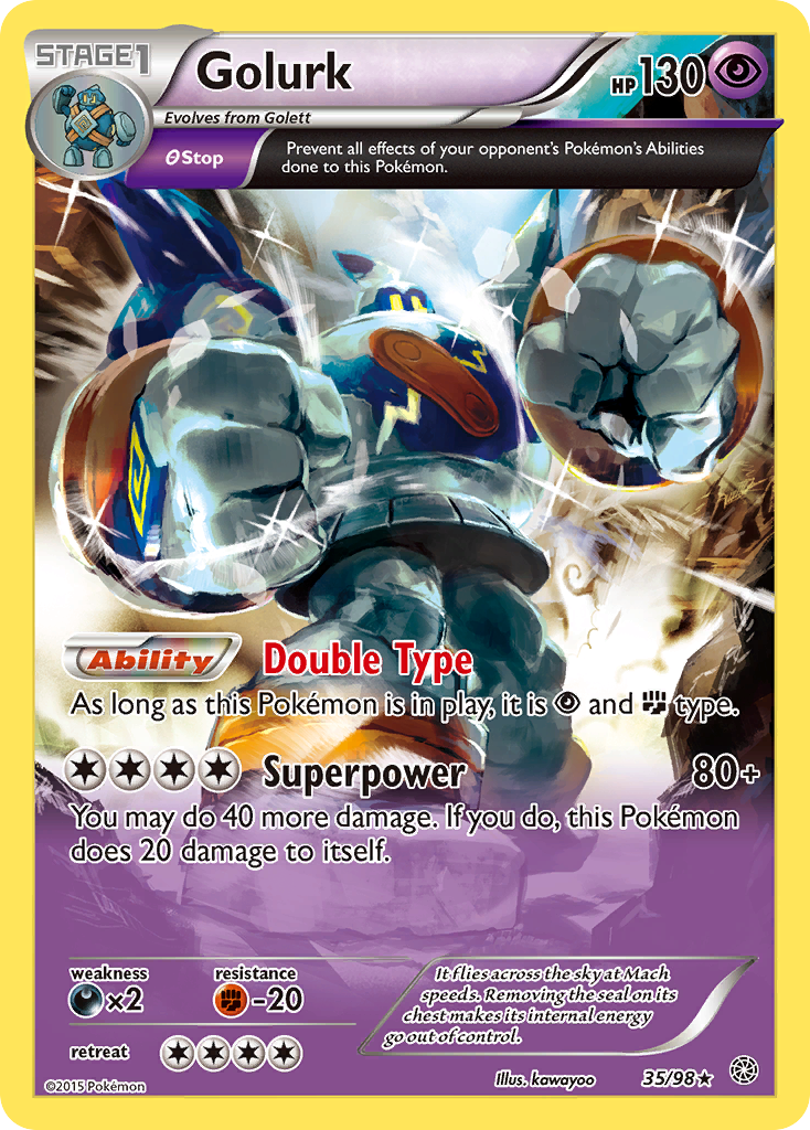 Golurk (35/98) [XY: Ancient Origins] | Cracking-Singles