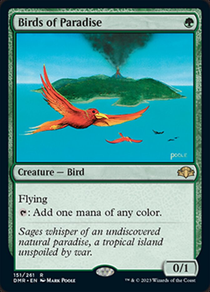 Birds of Paradise [Dominaria Remastered] | Cracking-Singles