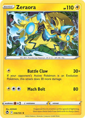 Zeraora (056/195) [Sword & Shield: Silver Tempest] | Cracking-Singles