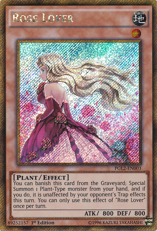 Rose Lover [PGL2-EN003] Gold Secret Rare | Cracking-Singles