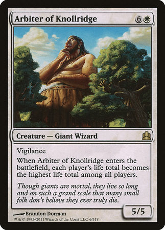 Arbiter of Knollridge [Commander 2011] | Cracking-Singles