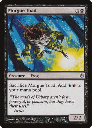 Morgue Toad [Duel Decks: Ajani vs. Nicol Bolas] | Cracking-Singles