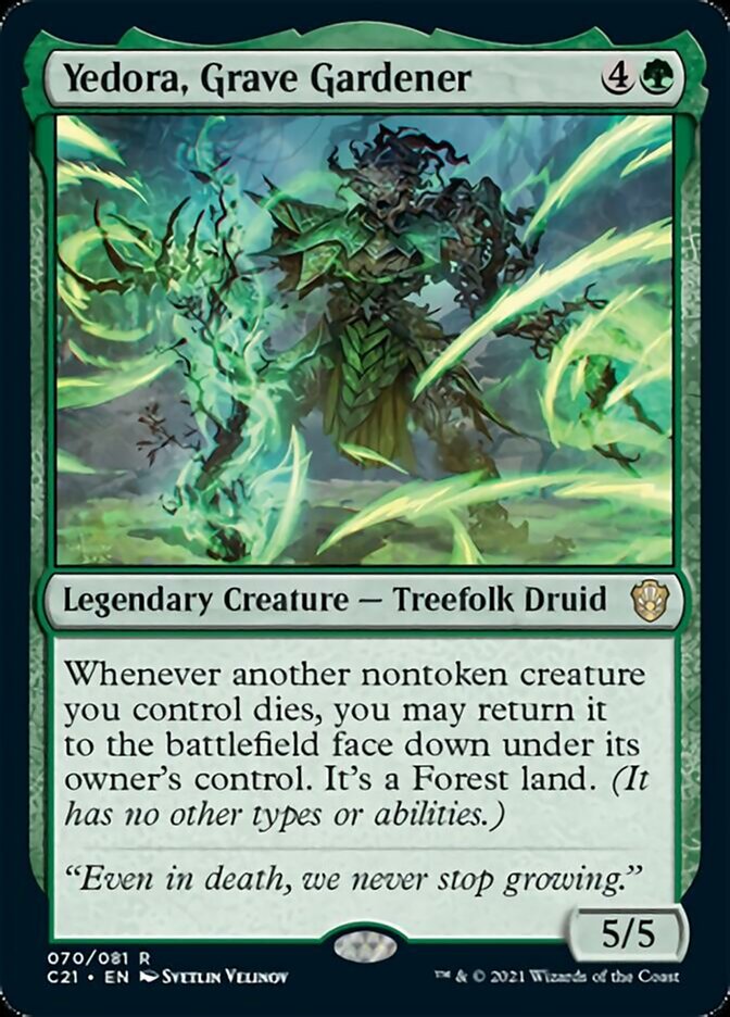 Yedora, Grave Gardener [Commander 2021] | Cracking-Singles