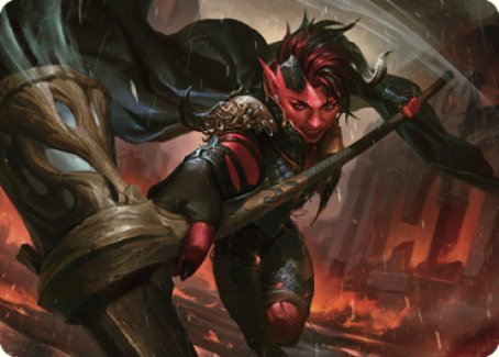 Karlach, Fury of Avernus Art Card (34) [Commander Legends: Battle for Baldur's Gate Art Series] | Cracking-Singles