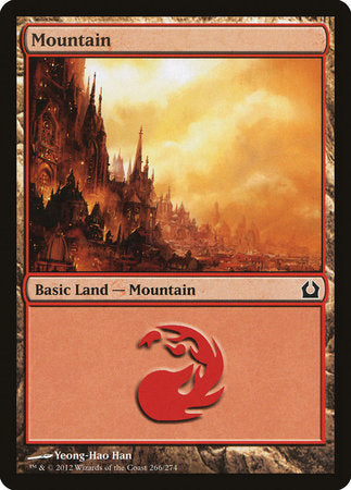 Mountain (266) [Return to Ravnica] | Cracking-Singles