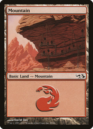 Mountain (59) [Duel Decks: Elves vs. Goblins] | Cracking-Singles