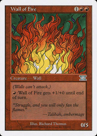 Wall of Fire [Classic Sixth Edition] | Cracking-Singles