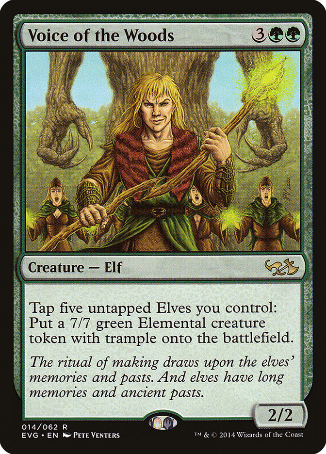 Voice of the Woods (Elves vs. Goblins) [Duel Decks Anthology] | Cracking-Singles