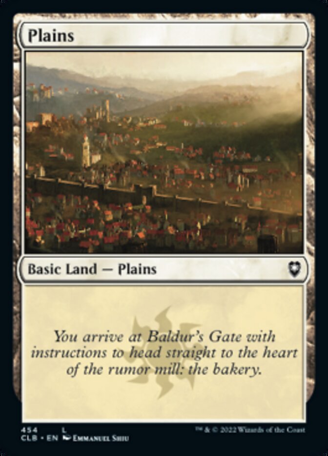 Plains (454) [Commander Legends: Battle for Baldur's Gate] | Cracking-Singles