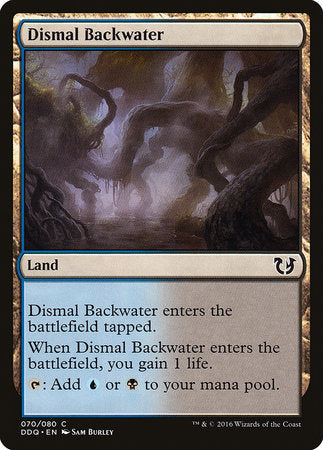 Dismal Backwater [Duel Decks: Blessed vs. Cursed] | Cracking-Singles