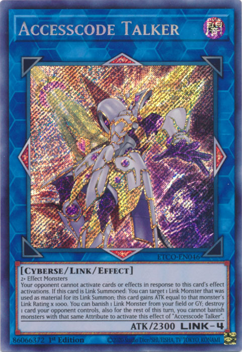 Accesscode Talker [ETCO-EN046] Secret Rare | Cracking-Singles