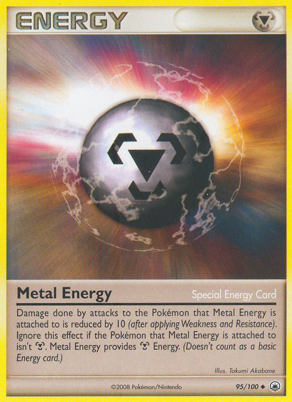 Metal Energy (95/100) [Diamond & Pearl: Majestic Dawn] | Cracking-Singles