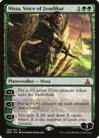 Nissa, Voice of Zendikar [Oath of the Gatewatch] | Cracking-Singles