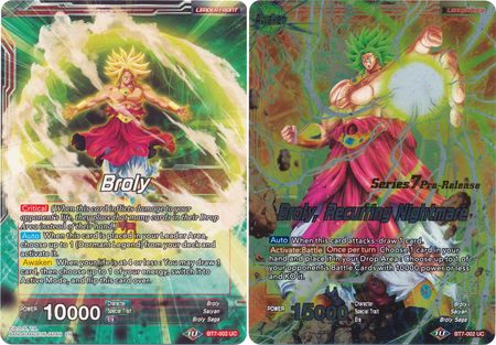 Broly // Broly, Recurring Nightmare [BT7-002_PR] | Cracking-Singles