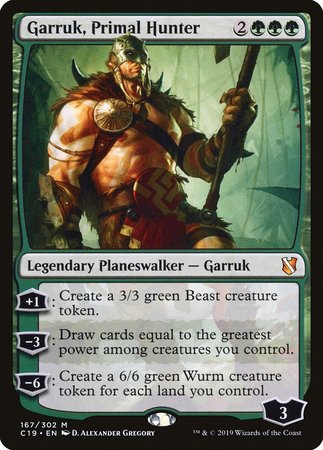 Garruk, Primal Hunter [Commander 2019] | Cracking-Singles