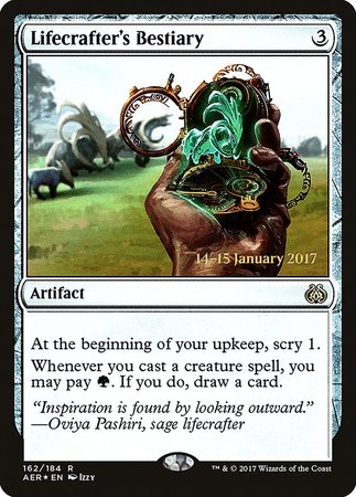 Lifecrafter's Bestiary [Aether Revolt Prerelease Promos] | Cracking-Singles