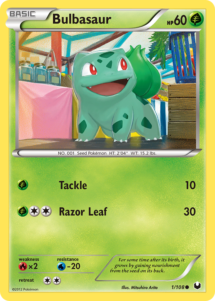 Bulbasaur (1/108) [Black & White: Dark Explorers] | Cracking-Singles