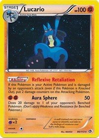 Lucario (80/113) (Cosmos Holo) [Black & White: Legendary Treasures] | Cracking-Singles