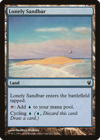 Lonely Sandbar [Duel Decks: Izzet vs. Golgari] | Cracking-Singles