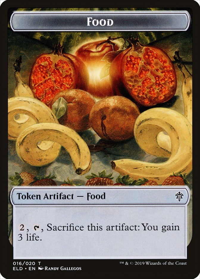 Food (016/020) [Throne of Eldraine Tokens] | Cracking-Singles