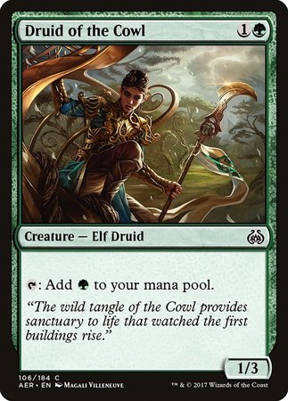 Druid of the Cowl [Aether Revolt] | Cracking-Singles