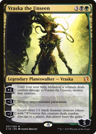 Vraska the Unseen [Commander 2019] | Cracking-Singles