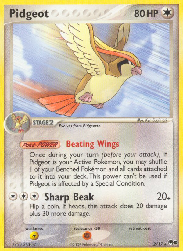 Pidgeot (2/17) [POP Series 2] | Cracking-Singles