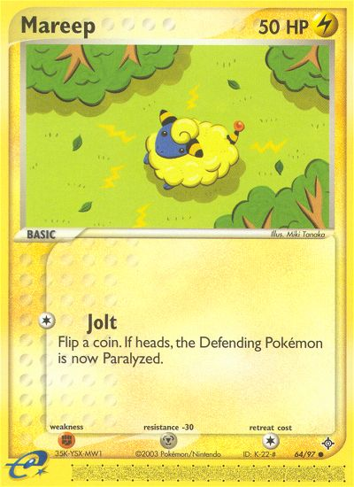 Mareep (64/97) [EX: Dragon] | Cracking-Singles