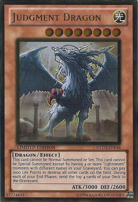 Judgment Dragon [GLD3-EN016] Gold Rare | Cracking-Singles