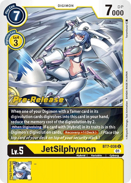 JetSilphymon [BT7-038] [Next Adventure Pre-Release Cards] | Cracking-Singles