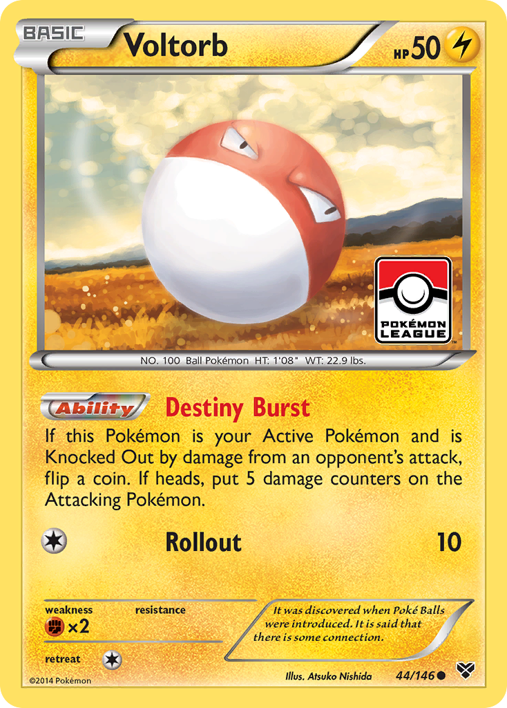 Voltorb (44/146) [XY: Base Set] | Cracking-Singles