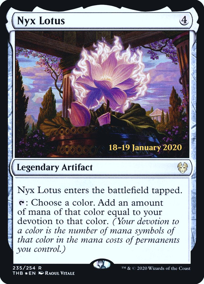 Nyx Lotus [Theros Beyond Death Prerelease Promos] | Cracking-Singles