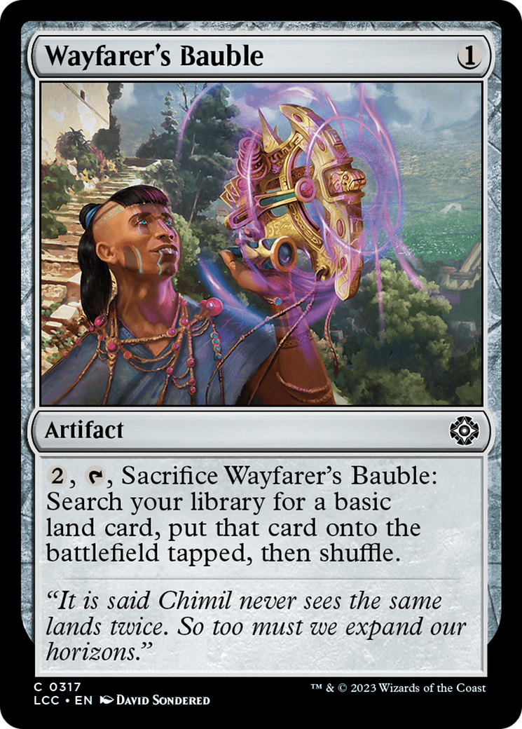 Wayfarer's Bauble [The Lost Caverns of Ixalan Commander] | Cracking-Singles