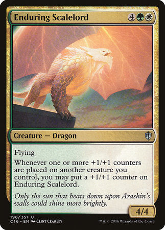 Enduring Scalelord [Commander 2016] | Cracking-Singles