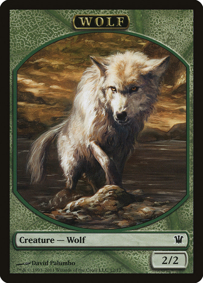 Wolf (12/12) [Innistrad Tokens] | Cracking-Singles