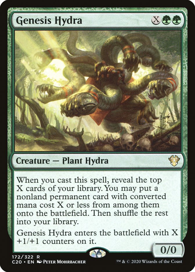 Genesis Hydra [Commander 2020] | Cracking-Singles