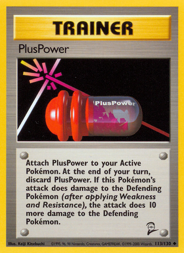 PlusPower (113/130) [Base Set 2] | Cracking-Singles