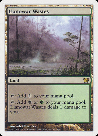 Llanowar Wastes [Ninth Edition] | Cracking-Singles