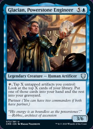 Glacian, Powerstone Engineer [Commander Legends] | Cracking-Singles