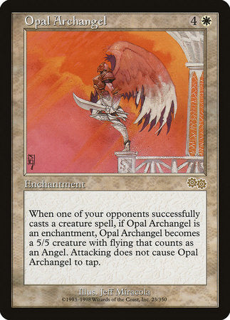 Opal Archangel [Urza's Saga] | Cracking-Singles